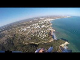 Vol en Paratrike au-dessus d’Albufeira - Vue Panoramique
